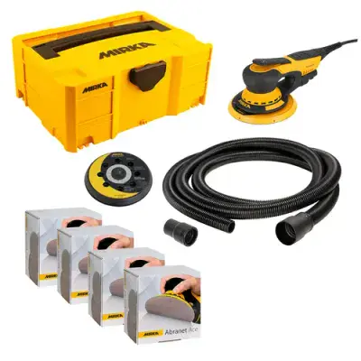 Mirka DEROS II 5650XCV 110V Solution Kit with Abranet ACE  Limited Offer