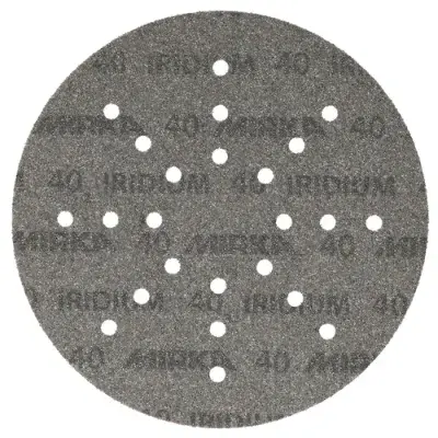 Mirka Iridium™ Ø 225 mm Grip 24 Holes Sanding Discs