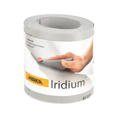 Mirka Iridium™ HS 115 mm x 25 m Sanding Rolls