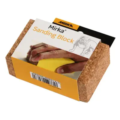 Mirka® Sanding Block Cork 100 x 60 x 40 mm