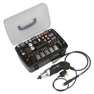 Multipurpose Rotary Tool & Engraver Kit 219pc 230V. E5188