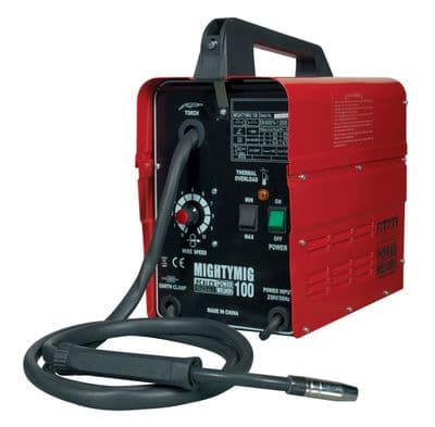 No-Gas MIG Welder 100A 230V  MIGHTYMIG100