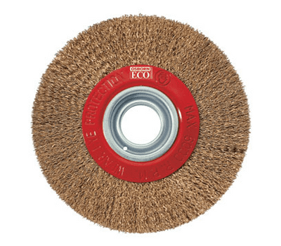 Osborn 125 mm Crimped Brass Coated Steel Wire Wheel