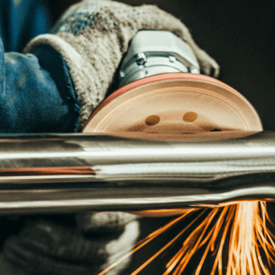 Polishing & Surface Blending of Metals