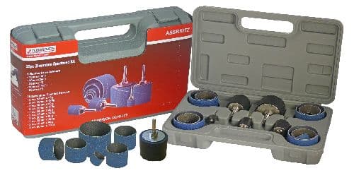 25 Piece Zirconia Abrasive Spiraband / Spirol Band Kit