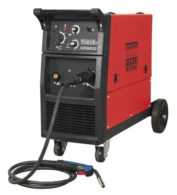 Professional MIG Welder 250A 230V with Binzel® Euro Torch. SUPERMIG255