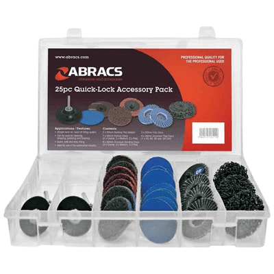Quick-Change 50 mm  Sanding Discs Accessory Pack