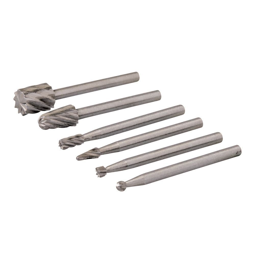 Rotary Tool HSS Burr Set 6pce 457038
