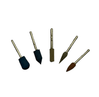 Rubber Bonded Mounted Polishing Wheels. Set of 5 | Abtec