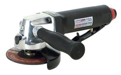 Sealey 100 mm Premier air angle grinder. Low vibration SA152
