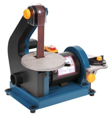 Sealey. Belt/Disc Sander. Belt size 25 x 760 mm. Disc diameter 125 mm. SM750