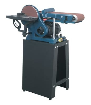 Sealey. Floor standing disc/belt sander. 230 mm disc. 150 x 1220 mm belt. SM15