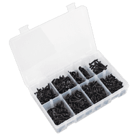 Self Tapping Screw Assortment 700pc Flanged Head BS 4174.  AB066STBK