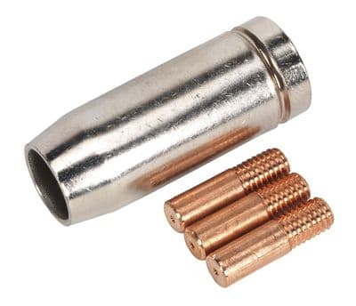 Starter Nozzle & Contact Tips Pack. 0.8mm.