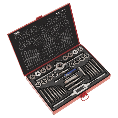 Tap & Die Set 40pc Split Dies Metric. AK3040