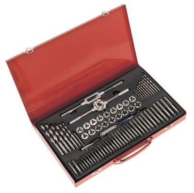 Tap & Die Set 76pc Split Dies Metric. AK3076