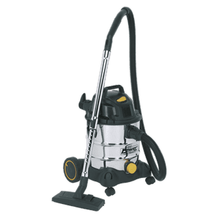 Vacuum Cleaner Industrial Wet & Dry 20L 1250W/110V Stainless Drum. PC200SD110V