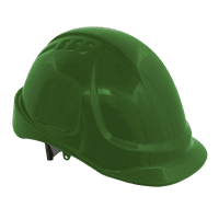Safety Helmet With Vent White/Red/Yellow BS EN 397