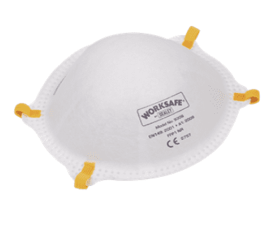Worksafe® Cup Mask FFP1. Pack of 4