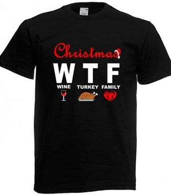 Christmas WTF tshirts ADULTS