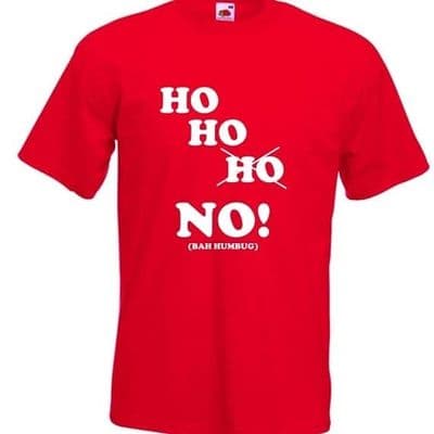 ho ho no! Christmas tshirts