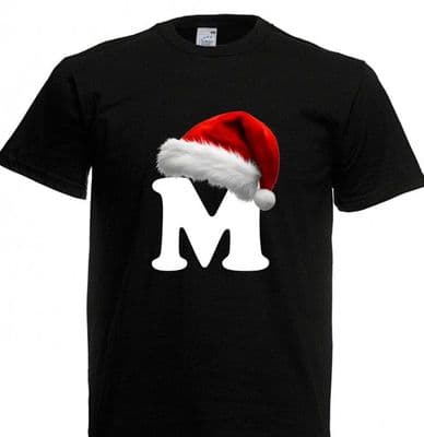 Initial and Santa hat KIDS