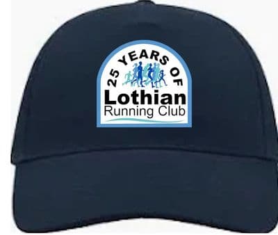 LRC Lothian Running club cap 25 YEARS