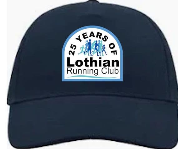 LRC Lothian Running club cap 25 YEARS
