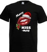 Merry KISS-mas tshirt