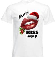 Merry KISS-mas tshirt