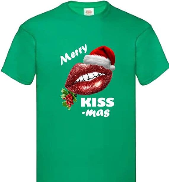Merry KISS-mas tshirt