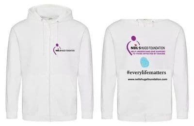 Neil's hugs foundation adult Zipper