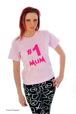 Number 1 Mum- Pink
