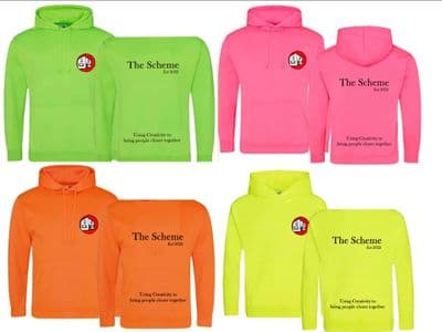 The Scheme hoodies (Electric colour edition)