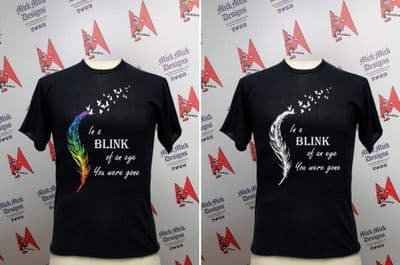 In a blink of an eye you were gone tshirts