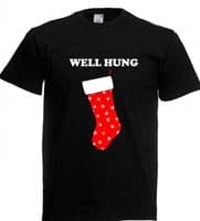 Well hung tshirts ADULTS