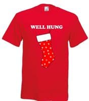 Well hung tshirts ADULTS
