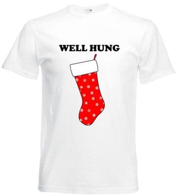 Well hung tshirts ADULTS