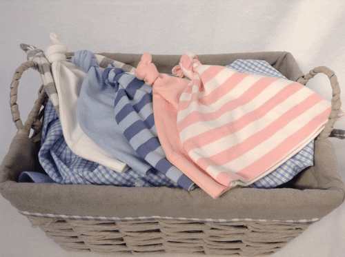 Baby Hat Blue/Blue Stripe
