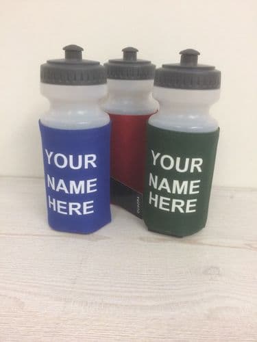 Kingsmoor lower water bottle with printed name