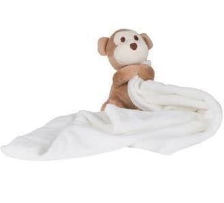 Mumbles baby monkey cuddly blanket comforter