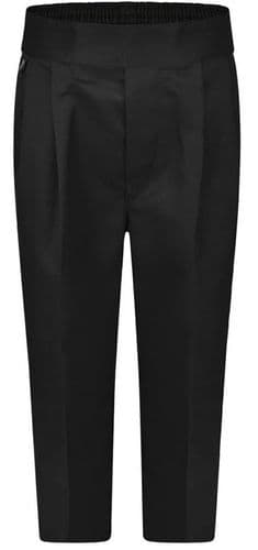 Uniform Boys Pull On Trousers Black
