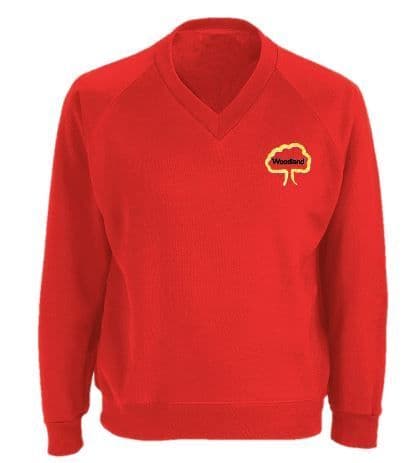 Woodland Middle School V Neck Sweatshirt