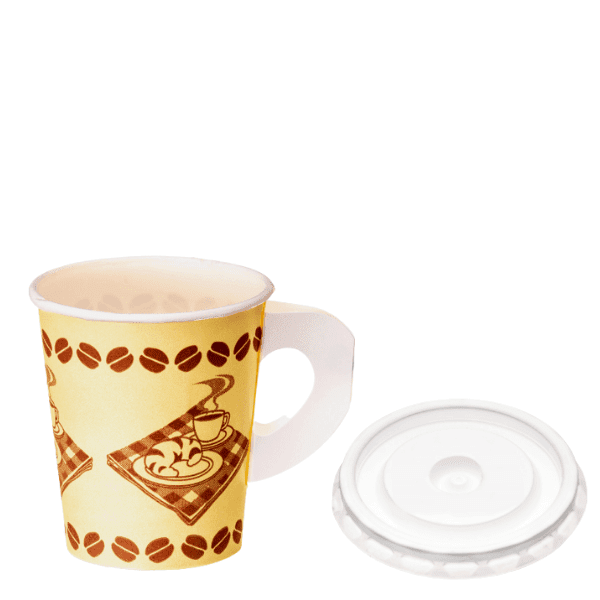 220ml Coffee Cup and Lid