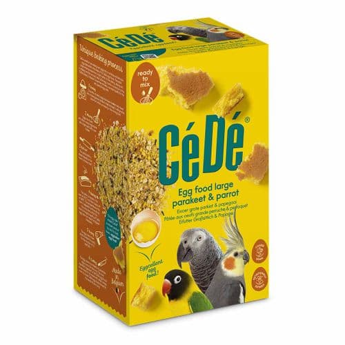 CéDé egg food large parakeet & parrot