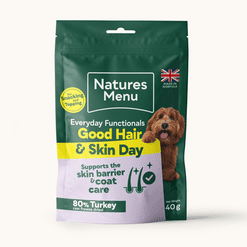 Functional Turkey Treats for Fur & Skin