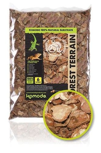 Komodo Orchid Bark Forest Terrain