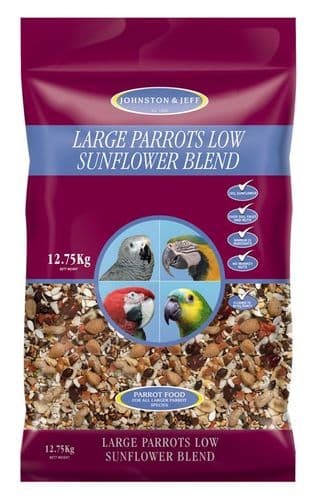 LOW SUNFLOWER for Large Parrots. 1kg - 2kg - 12.75kg Large Parrot