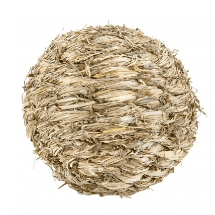 Natural Hay Ball with bell