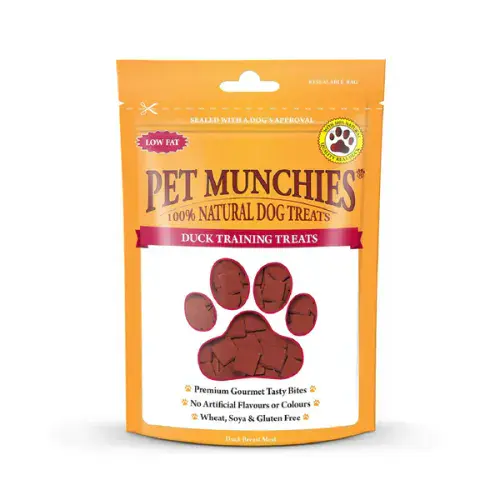 Pet Munchies Duck Dog Training Treats 50g
